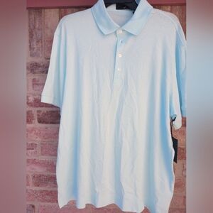 Light Blue Men's G/FORE Polo Shirt